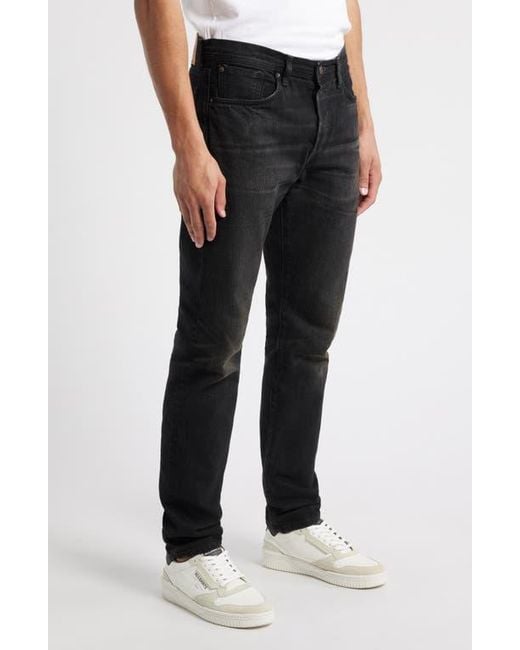 Edwin Black Tapered Jeans for men