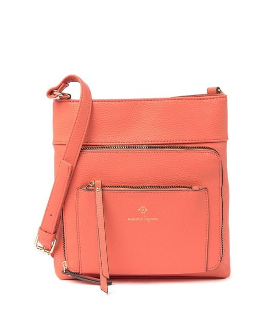 Nanette lepore ramsey organizer crossbody in black hot sale