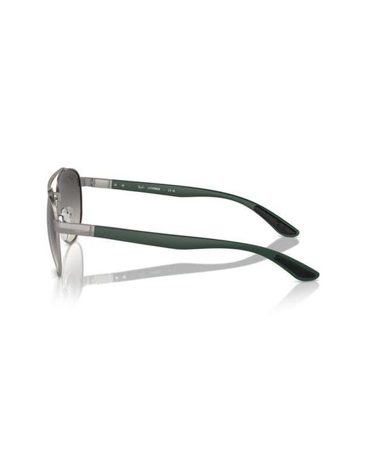 Ray-Ban Gray 56Mm Gradient Irregular Sunglasses for men