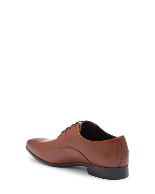 Gordon Rush Brown Plain Toe Dress Shoe for men