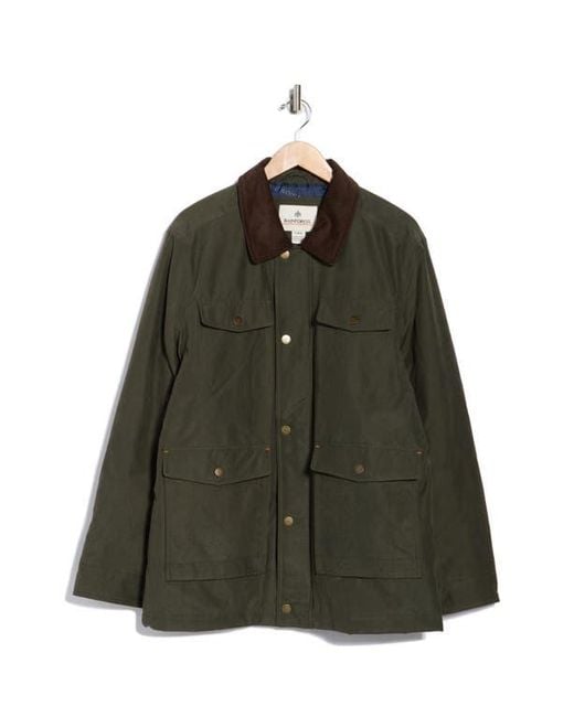 Rainforest Green Insulated Barn Jacket for men
