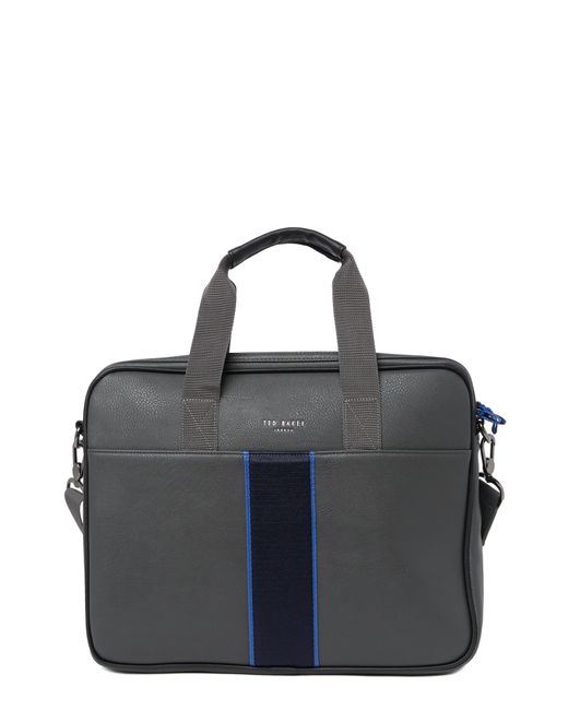 Ted Baker Document Bag In Charcoal At Nordstrom Rack in Black - Lyst