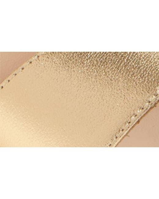 Stuart Weitzman Natural Dayna Platform Sandal