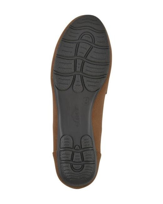 White Mountain Brown Giada Stud Driving Loafer