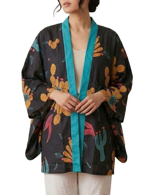 Saachi Multicolor Cactus Short Topper