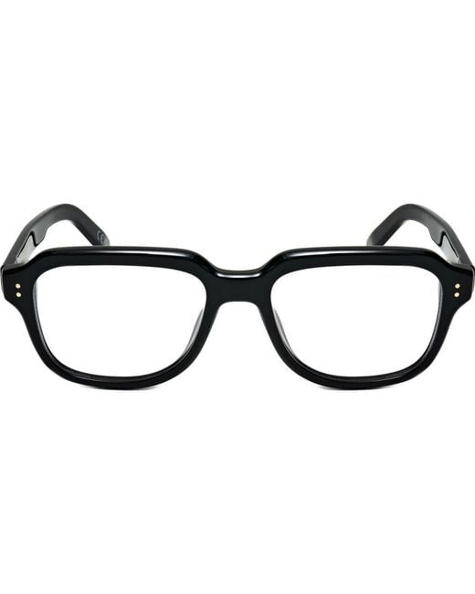 Retrosuperfuture Black 59Mm Rectangular Optical Glasses