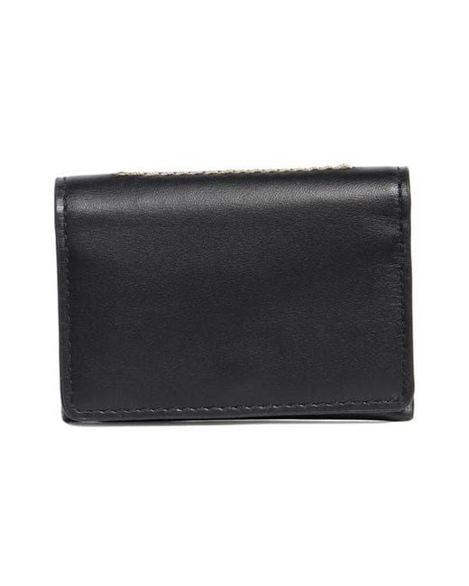 Fossil Black Westover Snap Bifold for men