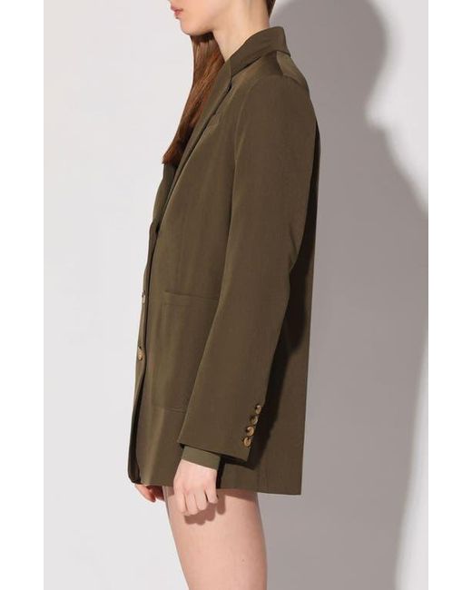 Walter Baker Brown Jagger Oversize Blazer