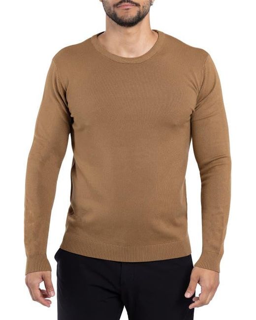 Xray Jeans Green Knit Crewneck Sweater for men