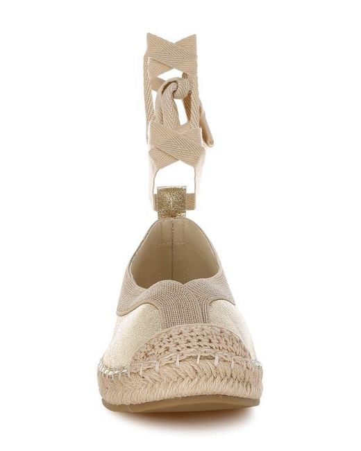 LONDON RAG Metallic Zayal Detachable Wrap Tie Flat