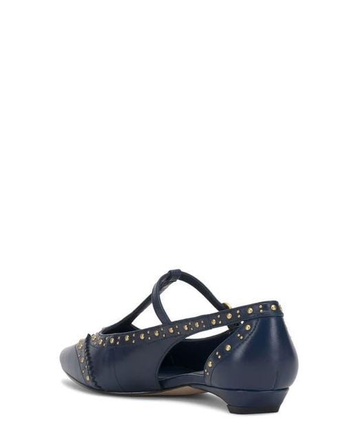 Vince Camuto Blue Valkie Pointed Toe Flat