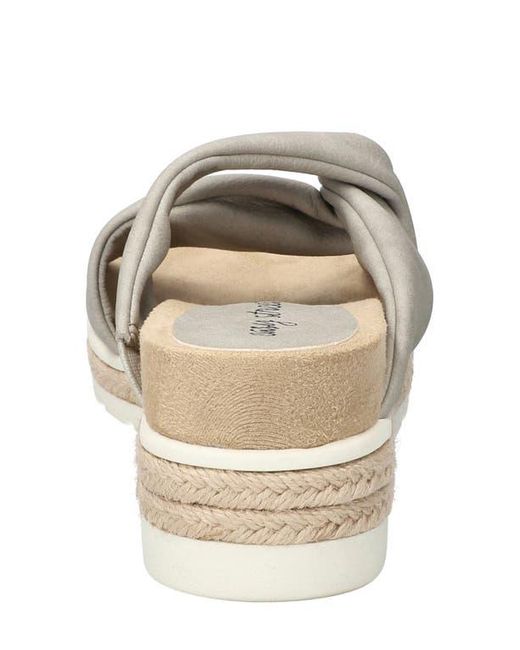 Easy Street Gray Ja Knotted Slide Sandal
