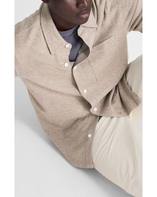 Madewell Natural The Devoe Button-Up Shirt for men