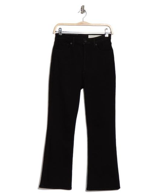 Rag & Bone Black Casey High Waist Flare Leg Jeans