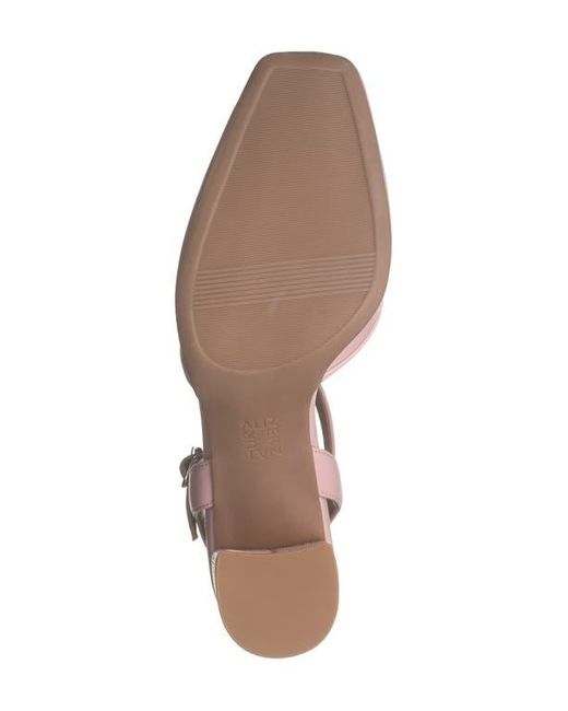 Naturalizer Pink Wave Block Heel Pump