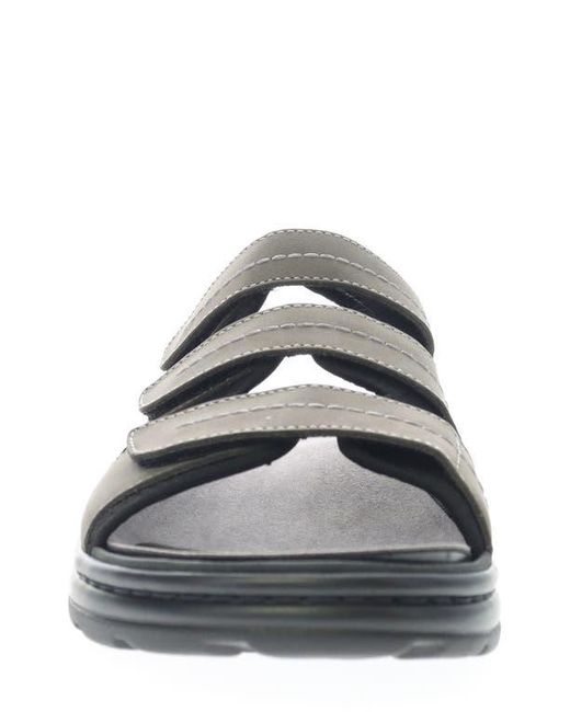 Propet Gray Hatcher Sandal for men
