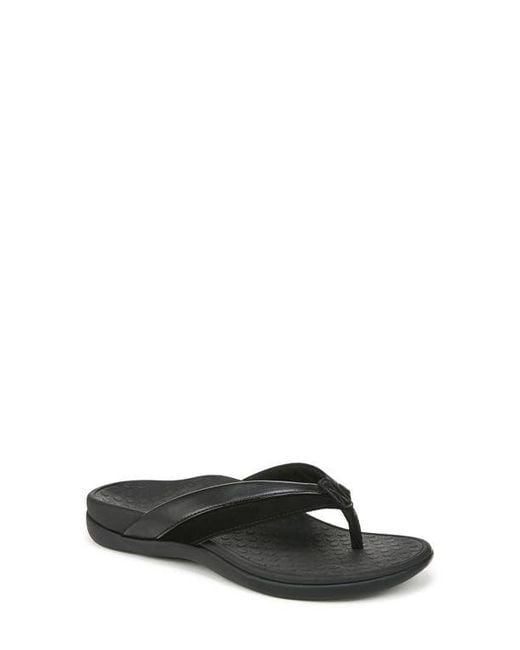 Vionic Black Shore Flip Flop