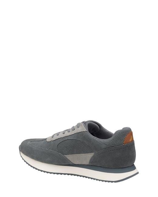 Johnston & Murphy Gray Chase Perforated Sneaker for men