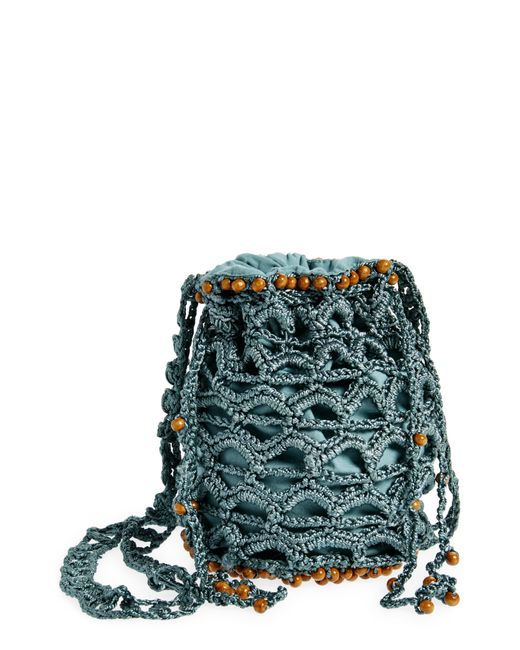 Free People Green Moonlight Crochet Bag