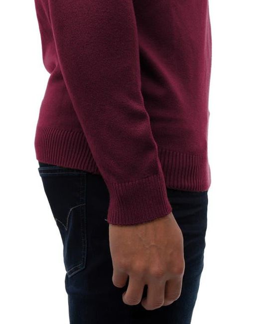 Xray Jeans Red Crewneck Knitted Pullover Sweater for men