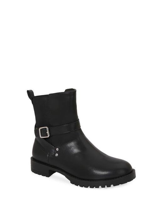 BERNESS Black Lug Sole Bootie