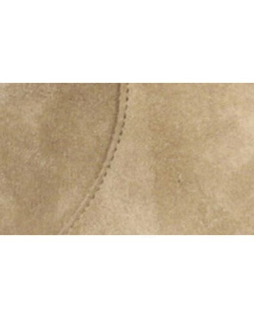 Ferragamo Natural Gerald Side Zip Boot