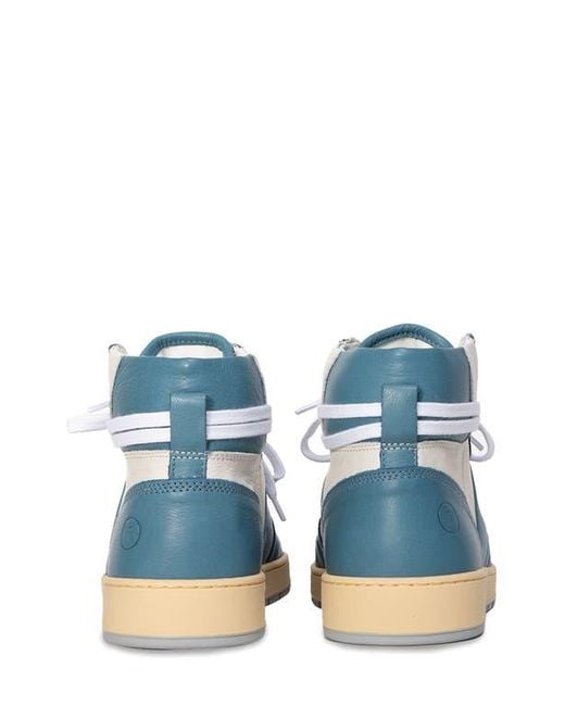 Collegium Blue Pillar Destroyer High Top Sneaker for men