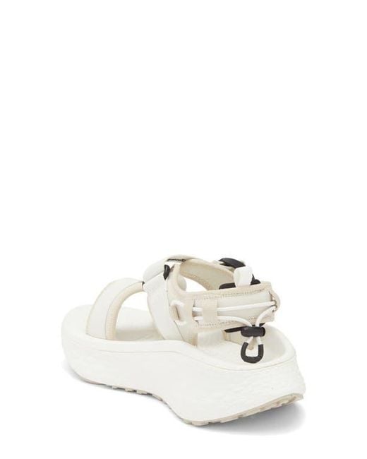 Columbia White Konos Elevate Sandal