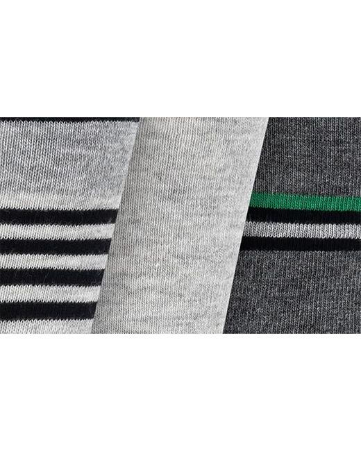 DKNY Green Assorted 3-pack Crew Socks for men