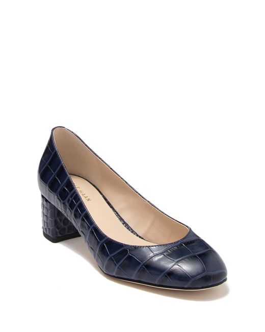cole haan leather pumps