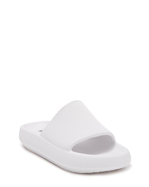 mia white platform sandals