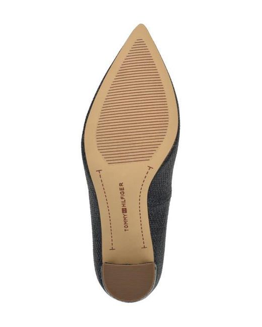 Tommy Hilfiger Blue Abilene Pump