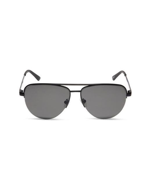 DIFF Blue 59Mm August Aviator Sunglasses