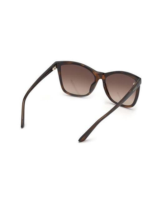 Guess Brown Square Sunglasses for men