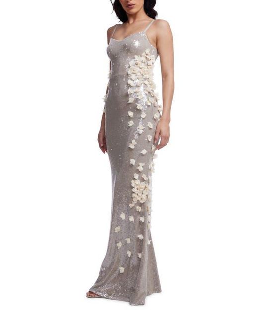 open lace back dress Giovanna Gown  Dress the Population