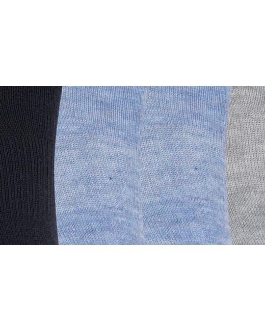 DKNY Blue 6-Pack Liner Socks for men
