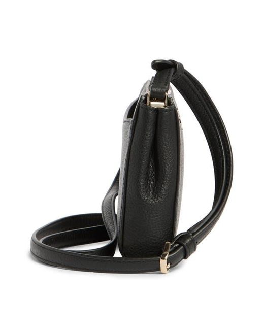 Kate Spade Black Leila Mini Crossbody Bag