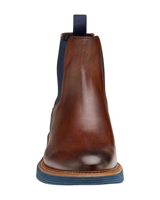 Johnston & Murphy Jameson Chelsea Boot in Brown for Men Lyst