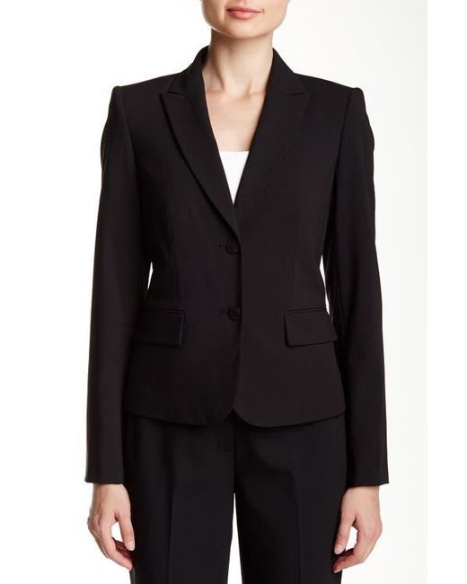 Calvin Klein Black Two Button Short Jacket