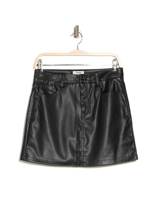 Kensie Black 5-pocket Miniskirt