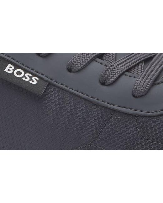 Boss Blue Titanium Runn Sneaker for men