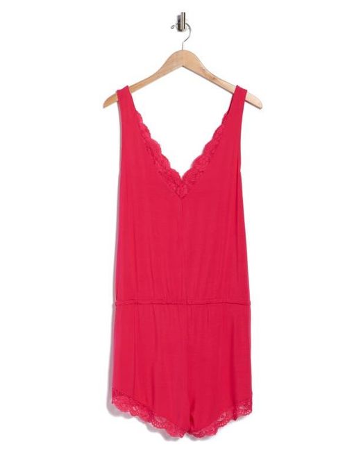 Pj Salvage Red Daydreams Sleep Romper