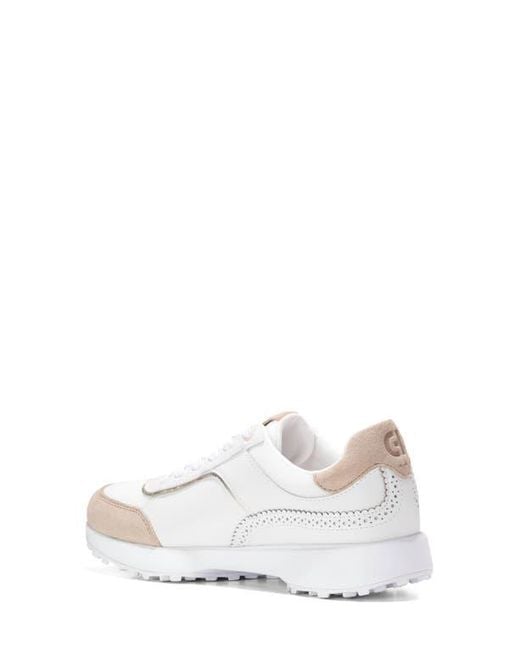 Cole Haan White Grand Crosscourt Hallet Run Sneaker