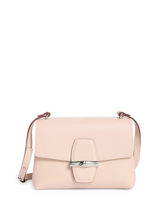 Longchamp Pink Ro Box Large Crossbody Bag