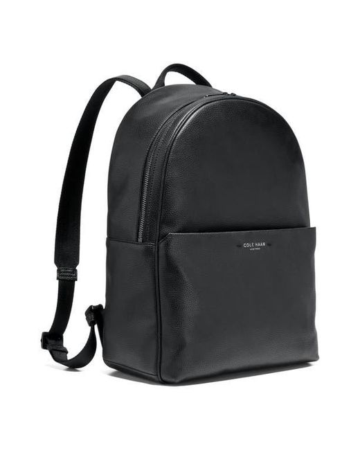 Cole Haan Belmont Leather Backpack in Black | Lyst