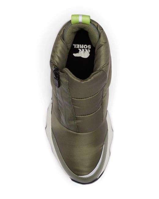 Sorel Green Kinetic Impact Waterproof Zip Bootie