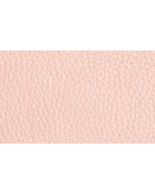 Aimee Kestenberg Pink Preston Medium Leather Crossbody Bag
