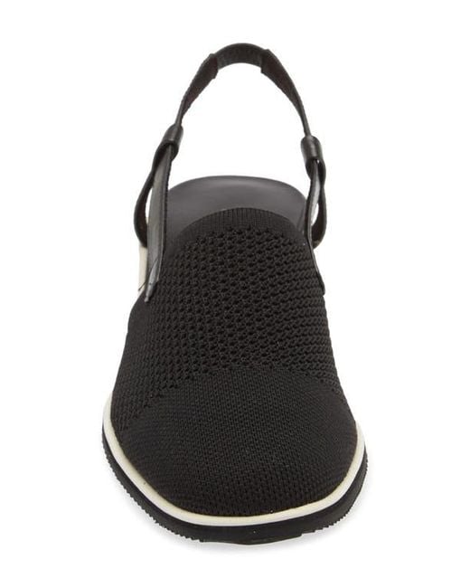 Vaneli Black Greer Slingback Wedge