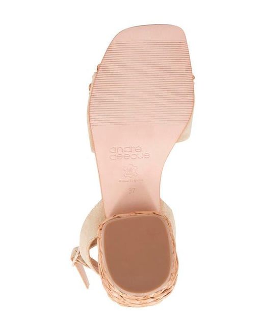Andre Assous Multicolor Reena Ankle Strap Sandal