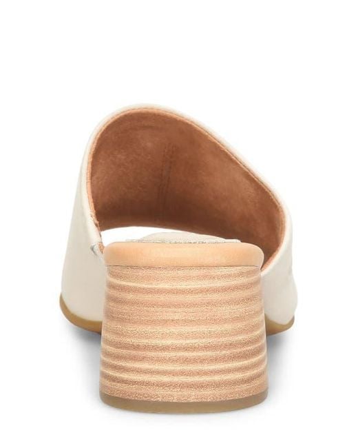 Børn Natural Skylar Block Heel Sandal